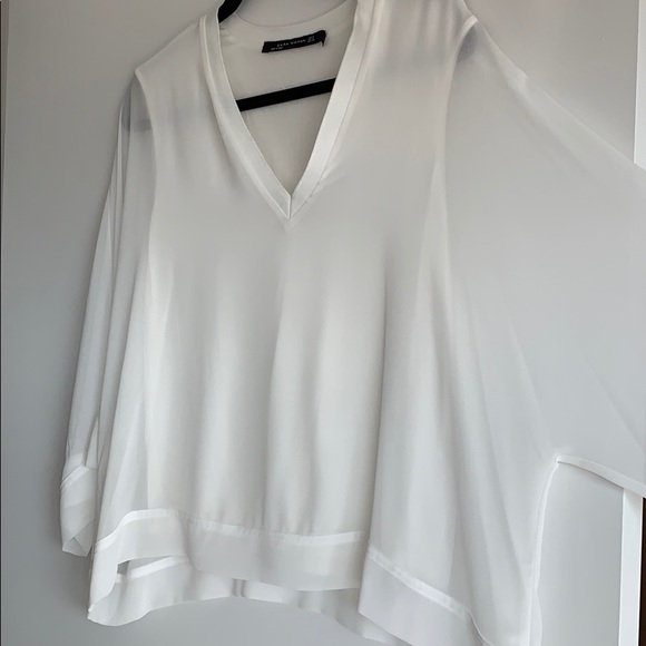 Feminine sheer tunic - Zara Woman - Picture 2 of 4
